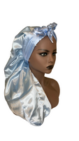 Baby Blue Long Bonnet